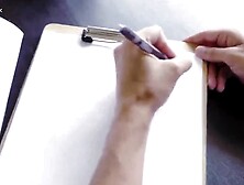 MsLongPov" - Point-of-View Video with Hot Blonde Babe MS LONGPOV in Panties & High Heels Teasing You!