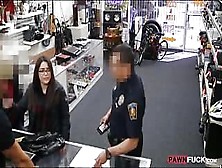 Two Gals Try To Steal Get Fucked By Pawn Man At The Pawnshop