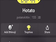 Recent Snapchat Thot Gagging.  Chase Potatokittin