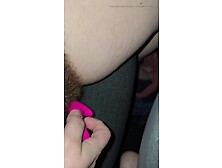 Indecent Bitch Toys Her Love Button In The Car Until This Babe Voids Urine In Her Seat