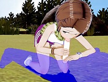 Digimon Anime - Kari Oral sex