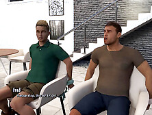 Husband shares his wife in a steamy striptease show