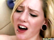 Pierced Lip Girl Wants Facial