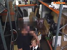 Hot Blonde Milf Screwed At The Pawnshop And Gets Payed