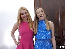 Caught my MILF stepmom eating out the pussy of my new aunt