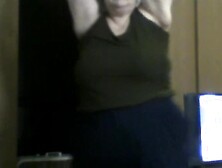 large natural womans body and moves