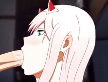 Hentai girl with big tits is fucked in face and wet cunt