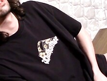 Hairy Hunk Jerks Off In Solo Gloryhole" - Old-school porn with modern twist featuring thick dick & cumshot