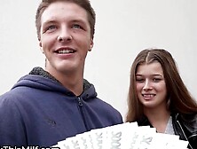 Hot Blonde Babe Seduces Her Boyfriend's Friend For Cash - Hot Amateur Sex