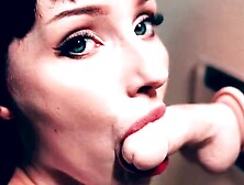 Submissive Milf Practicing Deepthroating Skills On A Dildo