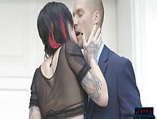 Horny Husband Tired Of His Boring Wife And Fucks An Emo