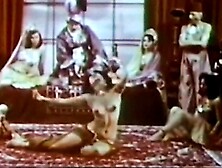 EXOTIC SLAVE GIRL DANCE - vintage harem striptease