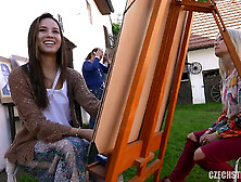 Czech Streets u2013 Cum Covered Artist