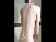 Charming Petite Cutie Takes A Shower And She Need Sex After Take A Bath.