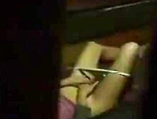 Masturbating to orgasm