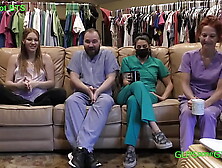 Teenie Husband Maverick Williams Is Groped & Humiliated By Sleazy Dermatologists Doctor Nova Maverick & Nurse Stacy Shepard Duri