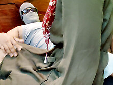 Pretty Monstrous Booty Hijab Milf Mounts Big Schlong.