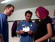 French Arab Woman Gangbang