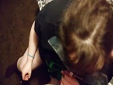 Shy Redhead Gf (Bj Slut),  Giving Me My Daily Head