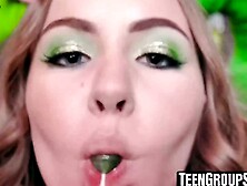 TeenGroupSex. com - Naomi Blue and Serena Avery's cum swapping oral fest
