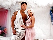 Wet La Petite Blonde at fingering video