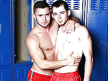 Hot Gay Sex In The Locker Room