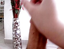 Hung Man Films His Big Cock Pov-Style While Jerking Off