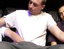 Wesley Lakes strokes cocks with Tyler and Kirk intensely