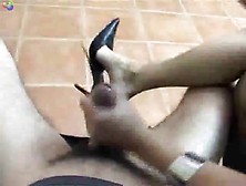 Delicia Deity tugjob, and shoejob