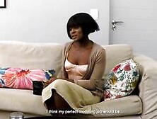 African Casting - Black Bikini Model Giving Ass For Hip Hop Gig