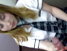 Teenage college girl's First Time - Natural Bust Teacher Fucks Student