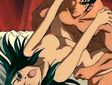 Beauty with Long Hair Enjoys to Ride Schlong | Asian cartoon