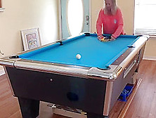 Fucking My Step Mom Hard On My Pool Table And Cumming In Her.  Awesome!