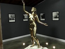 Golden statue