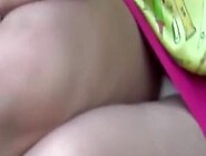 Woman sitting in the grass upskirt