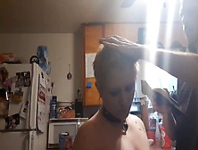 Baldbabey Gets A Haircut In Lingerie