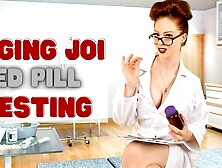 FemDom Edging Jerk off Instructions from Charming Domme Doctor Testing ED Pills by Goddess Nikki Kit