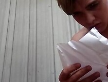 Twink Makes A Homemade Video Of His Passionate Masturbation