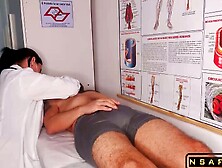 Accidental Dick Slip Nurses Shock as Pat