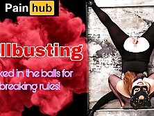 Ballbusting My Slave! Stomping Stamping Ball Kicking Cbt Bondage Bdsm Femdom Real Homemade Amateur Milf Stepmom