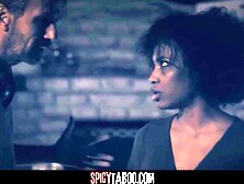 Slutty black model coarse sex after the photo session - Demi Sutra