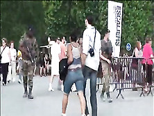 Hot Public Sex By Eiffel Tower In Paris Part 2