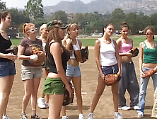 The 2 best sluts from the team take me home to fuck them