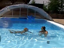 Double Delight Sara and Nessy Unleash Their Lust in the Water