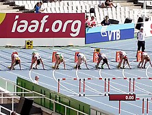 Michelle Jenneke's Sexy Warm Up Dance