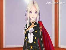 Fire Emblem 3 Houses Edelgard (Pre-Time Skip) Cartoon 3D