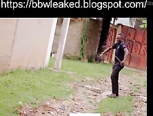 security guard banged! a vulgar Ebony women