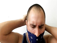 Bandana,  Police Tied Up Gagged,  Bandana Gagged