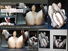 Edgeworth Johnstone Public Advertising Video 6 - Crossdresser Tights Asshole Closeup