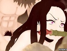 Kimetsu No Yaiba Hentai Zenitsu Fuck Nezuko Anal 3D Animation De